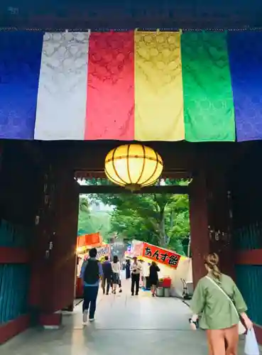 護国寺の山門・神門