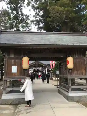 八重垣神社の山門・神門