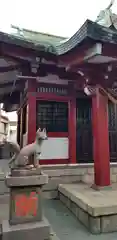 篠原稲荷神社の狛犬