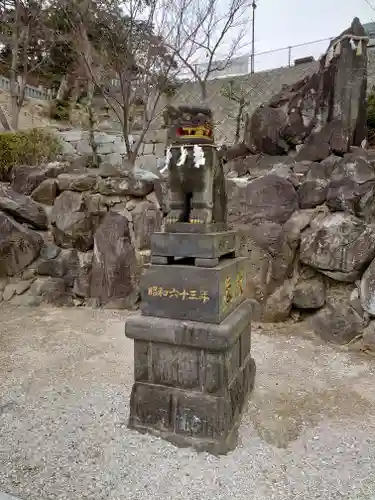 日峯神社の狛犬