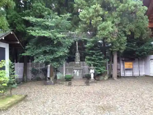 開成山大神宮の像