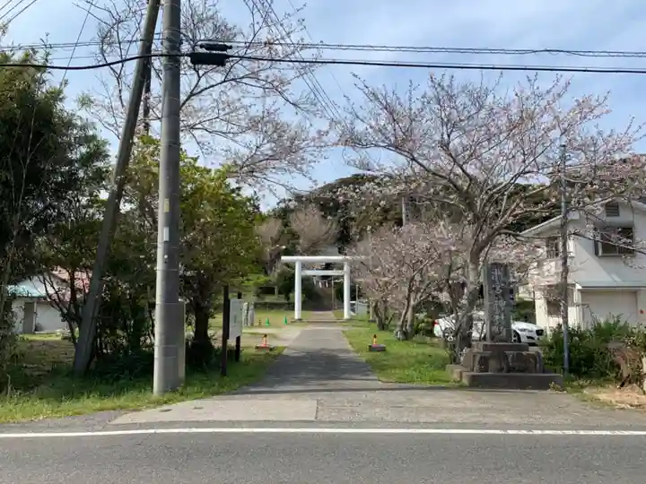 洲宮神社の鳥居