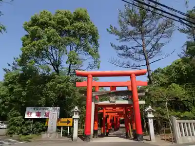 一葉稲荷神社の鳥居