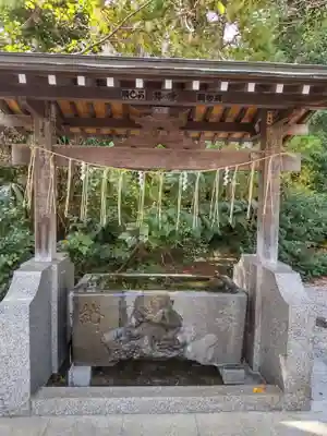 鹿島神社の手水舎