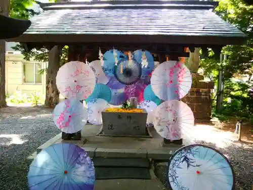 札幌諏訪神社の手水