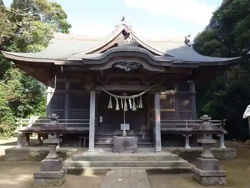 玉﨑神社の本殿・本堂