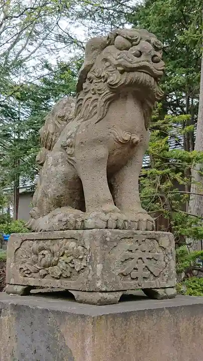 栗沢神社の狛犬