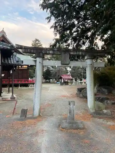 賀茂春日神社の鳥居