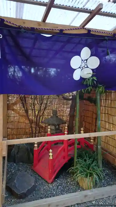 牛天神北野神社の庭園