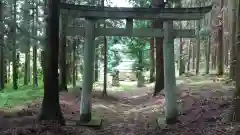 爪黒神社の鳥居