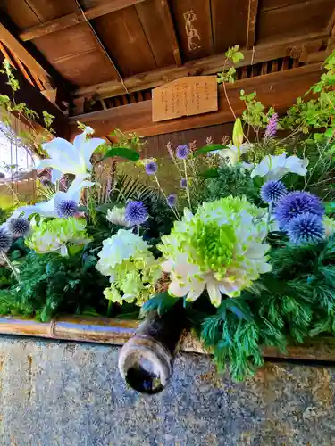 國魂神社の手水舎
