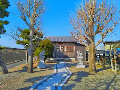 神明社（大島）の本殿・本堂