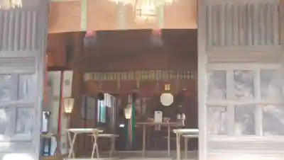 諏訪神社の本殿・本堂