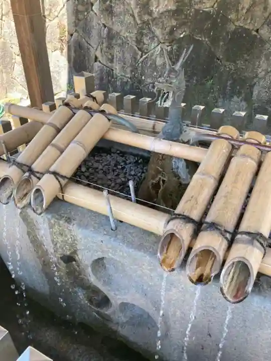 忌宮神社の手水舎