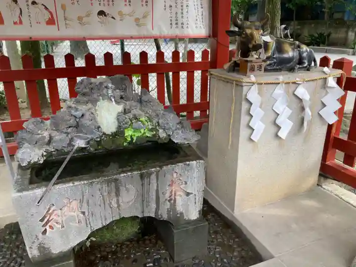 五方山熊野神社の手水舎