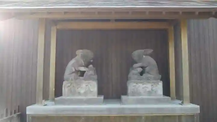 調神社の狛犬