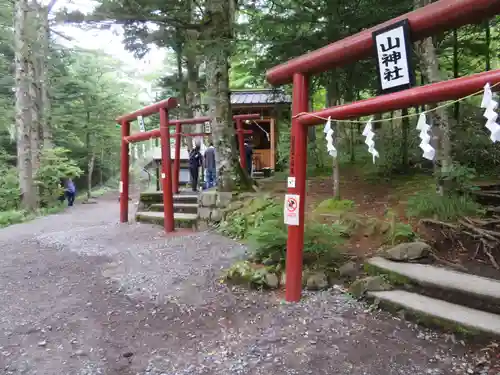 新屋山神社奥宮の鳥居