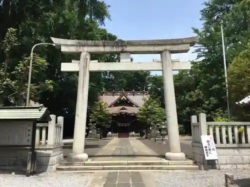 玉敷神社の鳥居