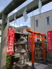 穏田神社の鳥居