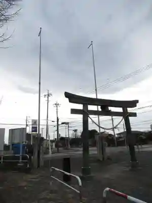 富士嶽神社の鳥居