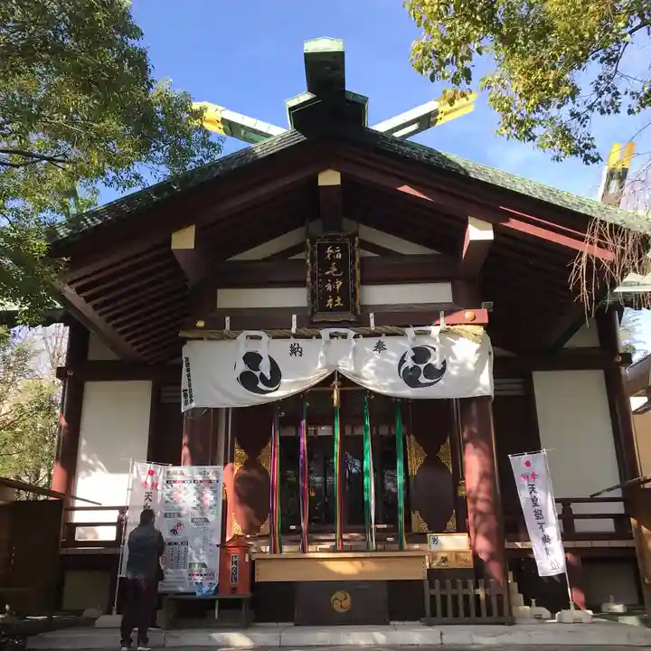 稲毛神社の本殿・本堂