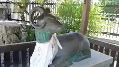 法輪寺の狛犬