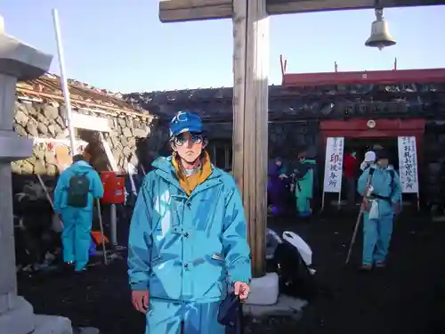 富士山頂上浅間大社奥宮の本殿