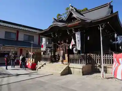 溝口神社の本殿・本堂