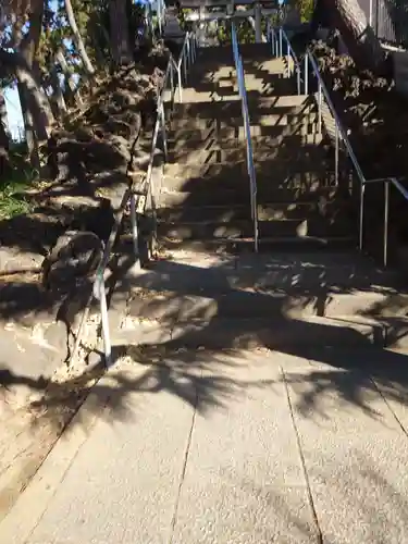 山野浅間神社の景色