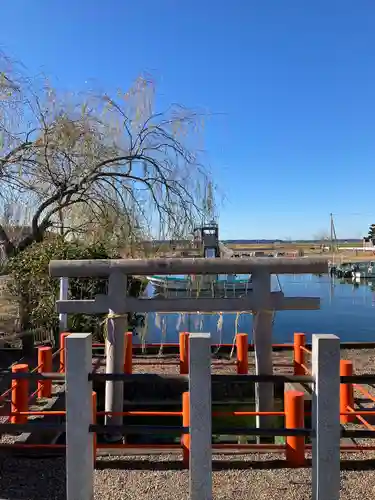 息栖神社の鳥居