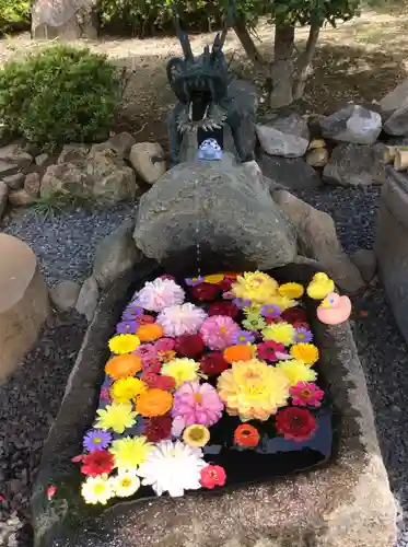 大鏑神社の手水