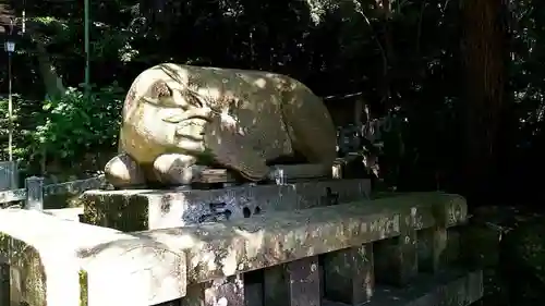 枚岡神社の狛犬