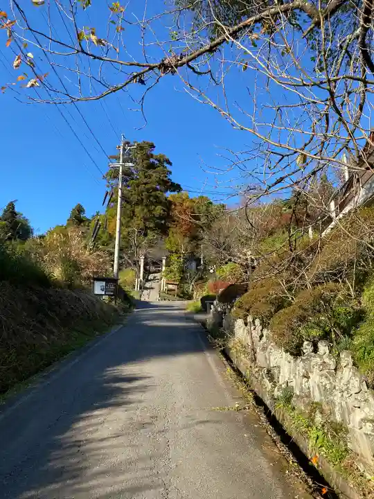 国宝 大法寺の周辺