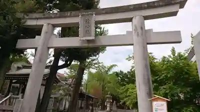 鎧神社の鳥居