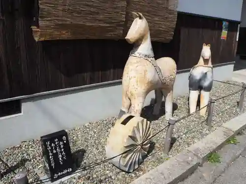 由加山 由加神社本宮の狛犬