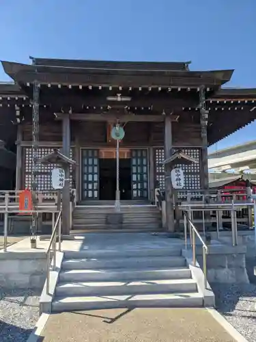 眞中神社の本殿