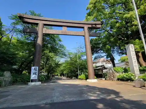 愛知縣護國神社の鳥居