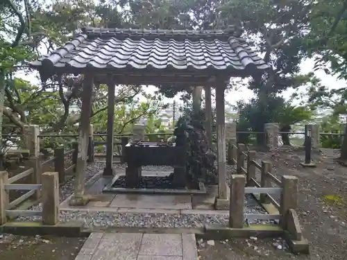 那古寺の手水舎