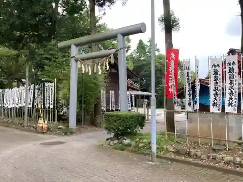 諏訪八幡神社の鳥居