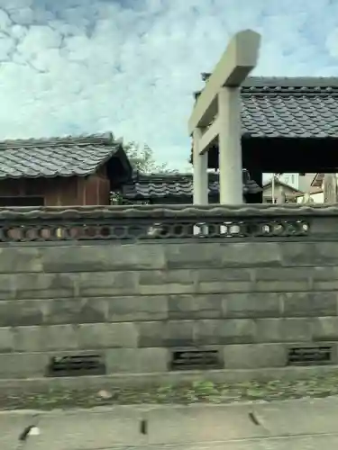 妙智寺（妙智庵）の鳥居