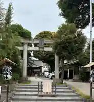 天沼熊野神社の鳥居