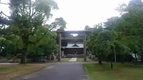 濃飛護國神社の鳥居