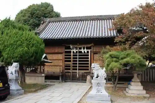 休天神社の本殿・本堂