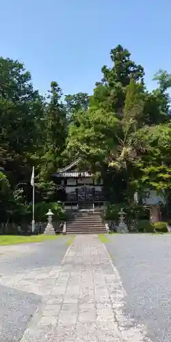 鳥居川御霊神社の本殿・本堂