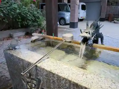 川越八幡宮の手水舎