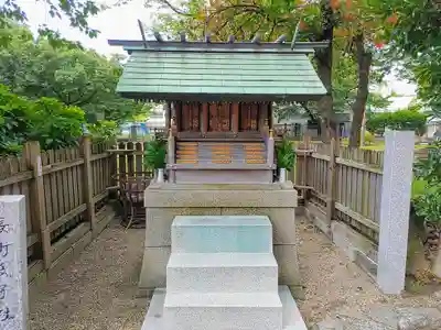 長町氏子社の本殿・本堂