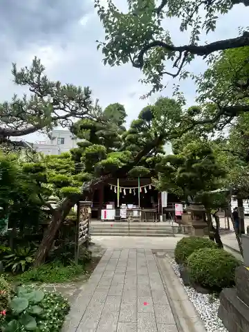 鳩森八幡神社の本殿・本堂