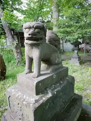 永山神社の狛犬