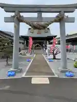 眞中神社の鳥居
