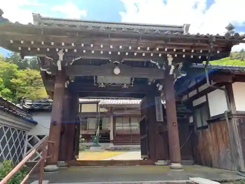 得法寺の山門